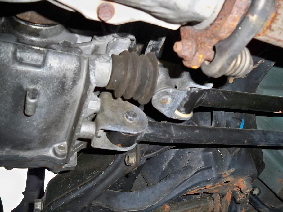 How to remove shift linkage honda